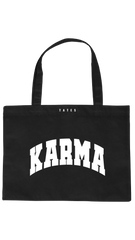 Shopping bag mit "Karma" Motiv