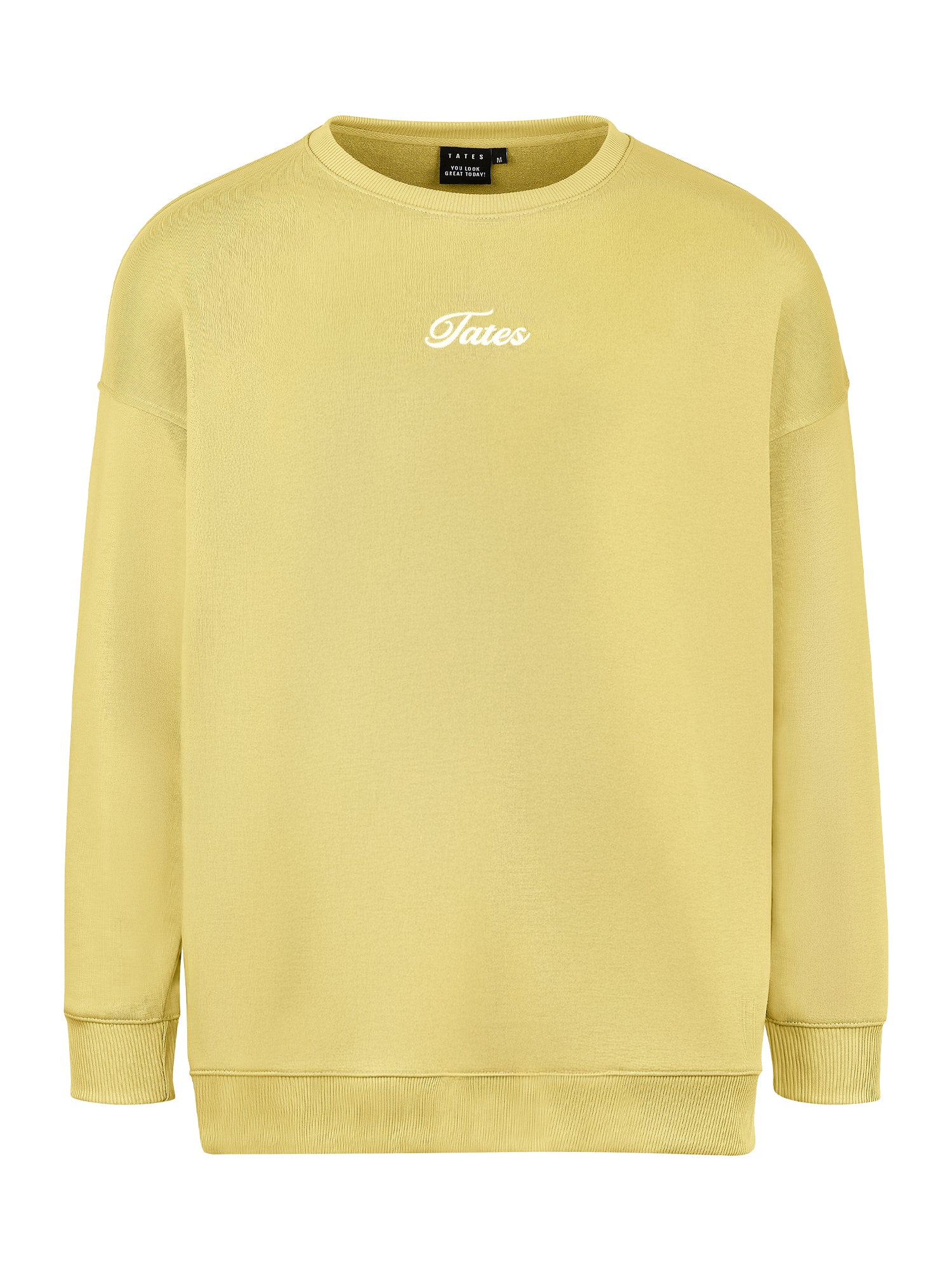 Light Wide Waistband Sweater – Butter Yellow