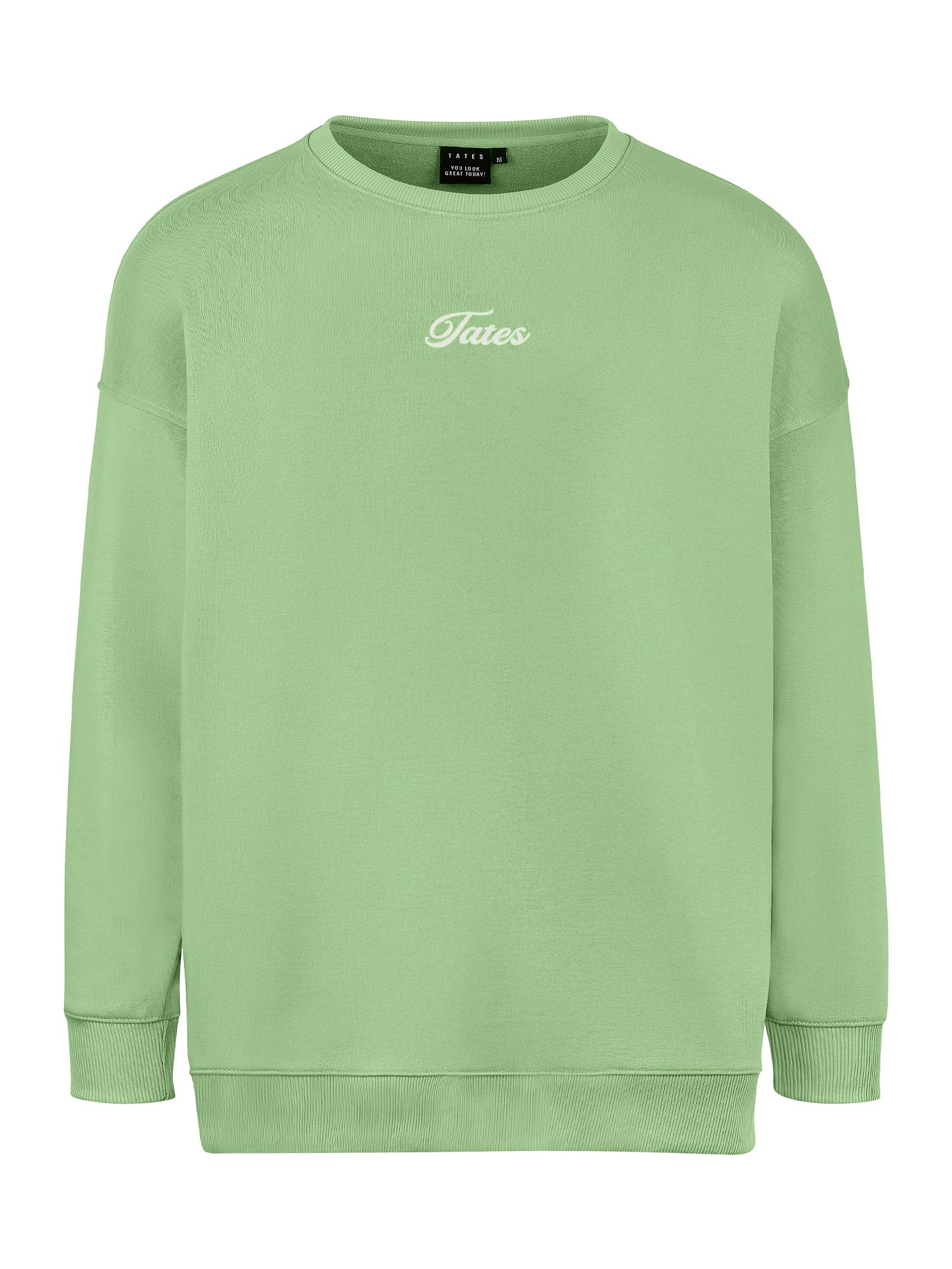 Light Wide Waistband Sweater – Matcha