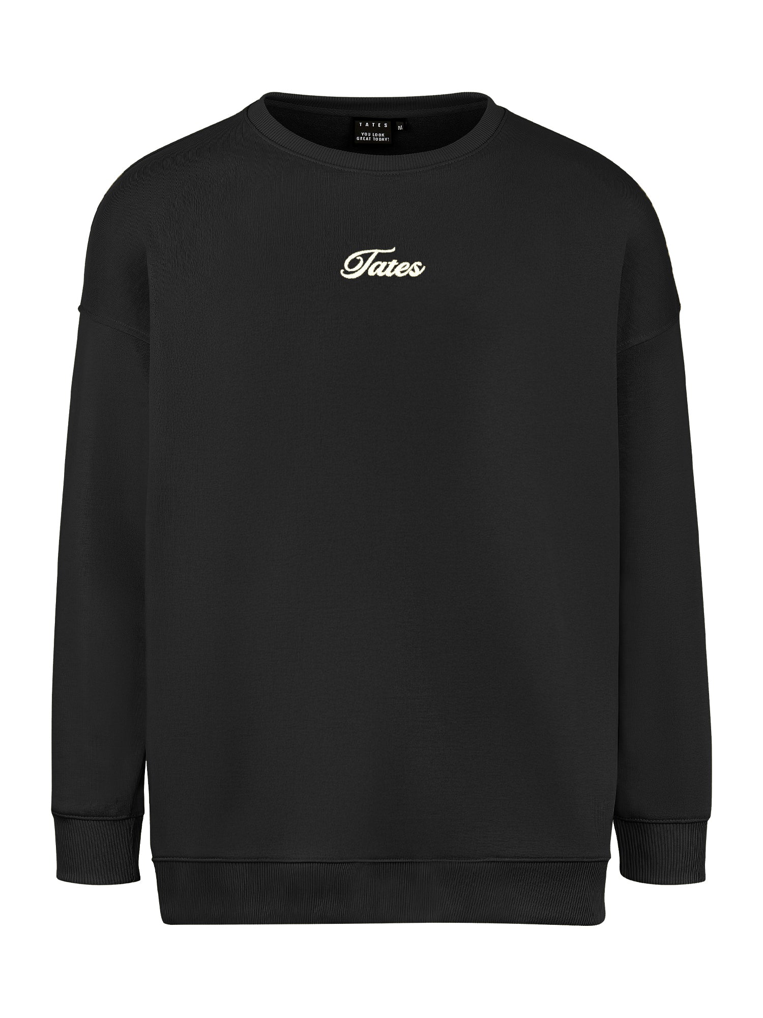 Light Wide Waistband Sweater – Schwarz