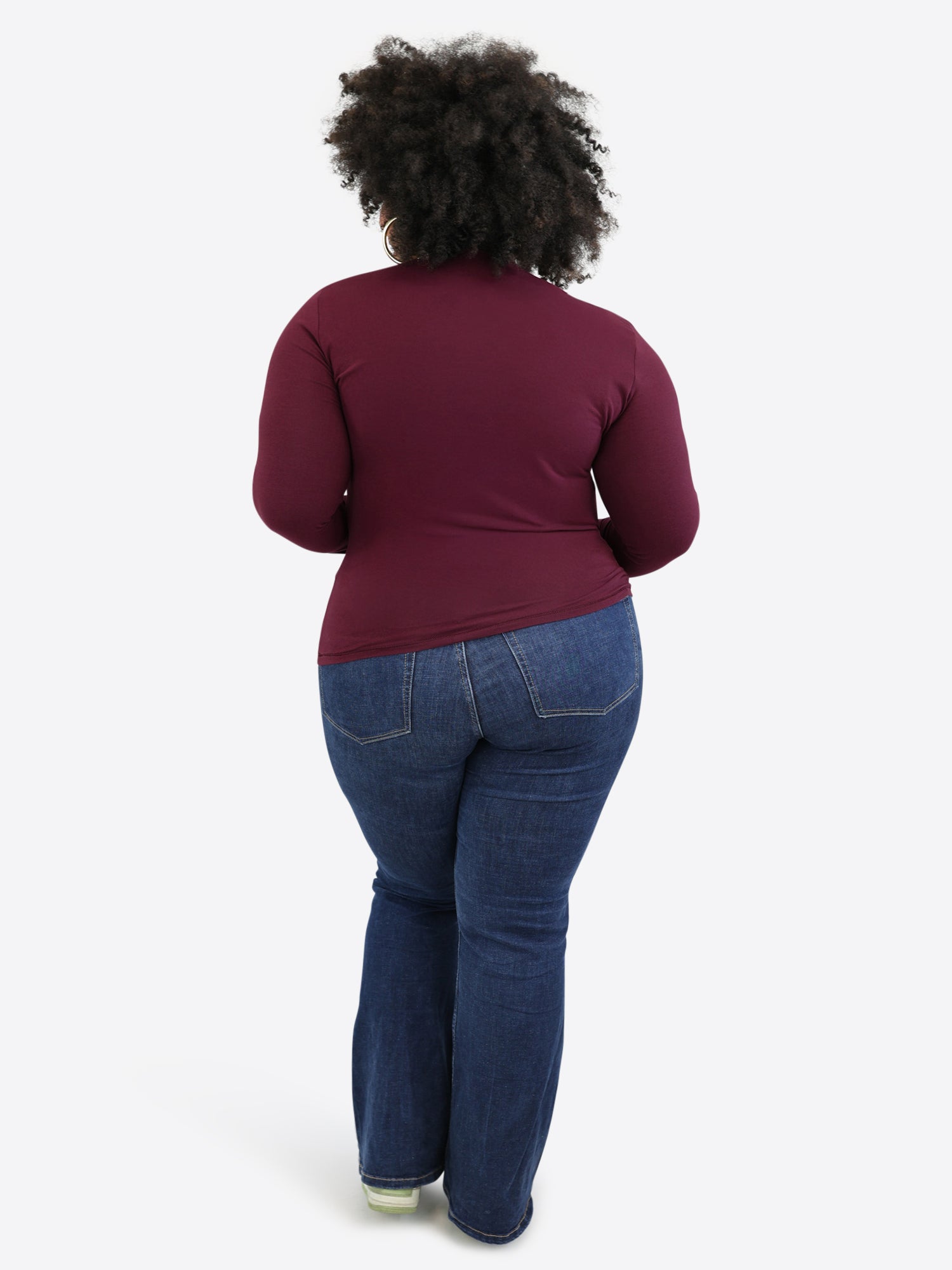 Longsleeve (Slim) – Plum