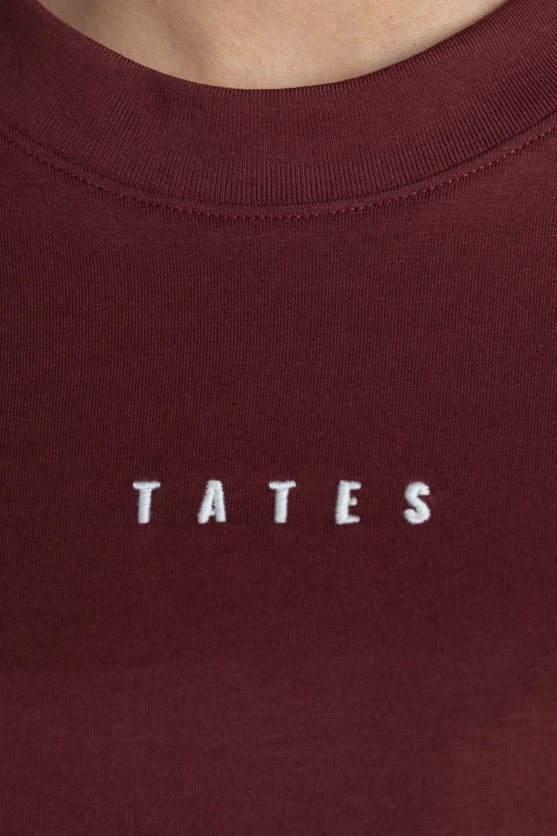 Longsleeve (Oversized) "Stay kind" – Bordeaux