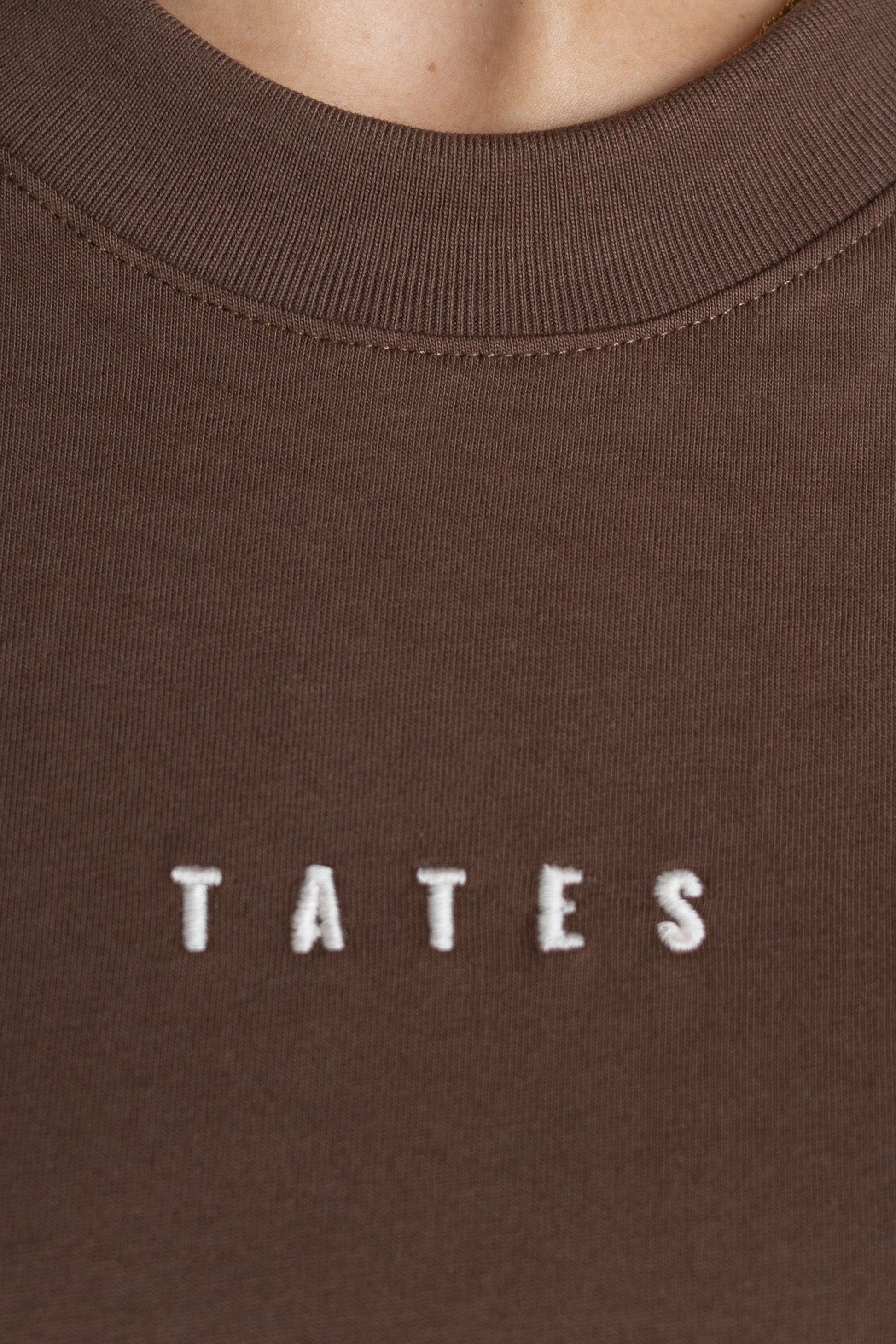 Longsleeve (Oversized) "Love letter" – Chocolate