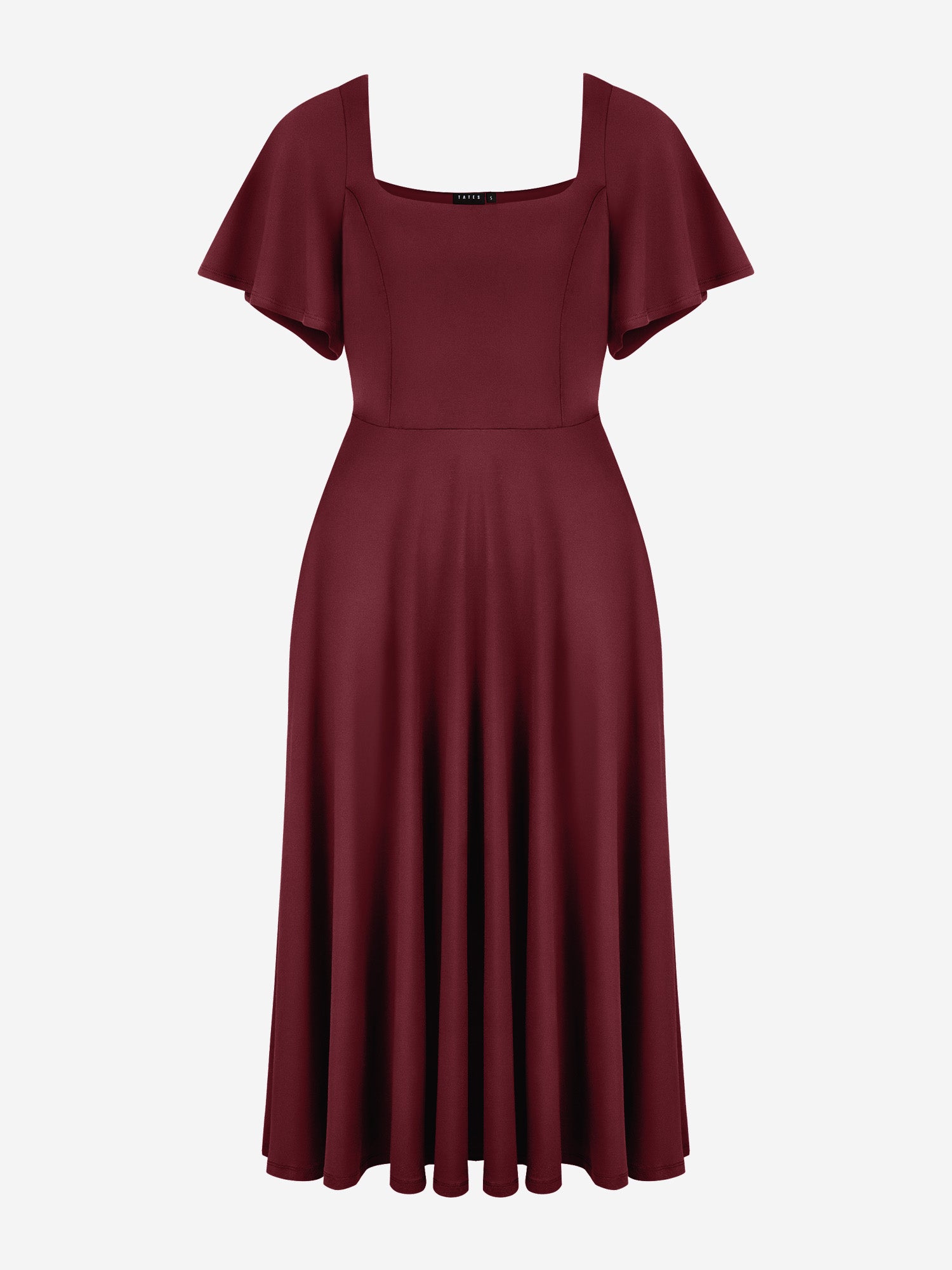 Midi Skort Kleid Mara - Plum