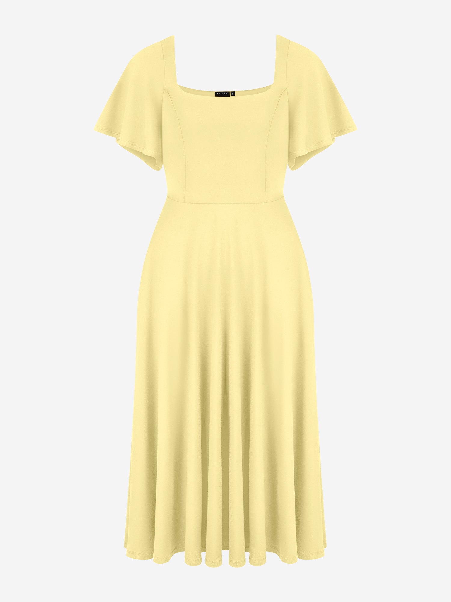 Midi Skort Kleid Mara - Pastellgelb