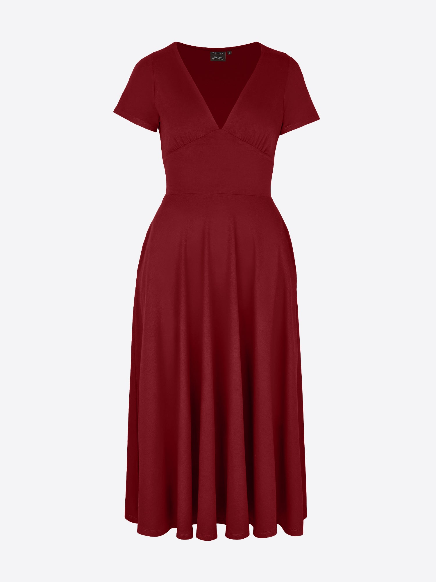 Midi Skort Kleid Marli - Cranberry