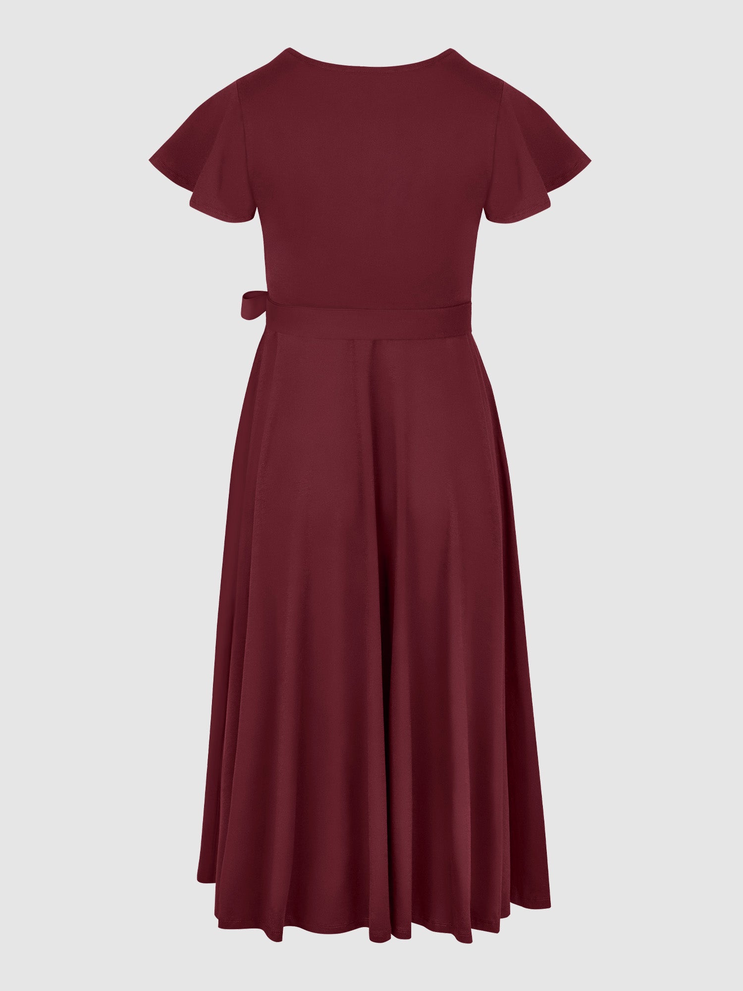 Midi Wickelkleid Carina - Plum