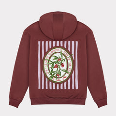 TATES Hoodie (Oversized) mit "Mistletoe" Motiv