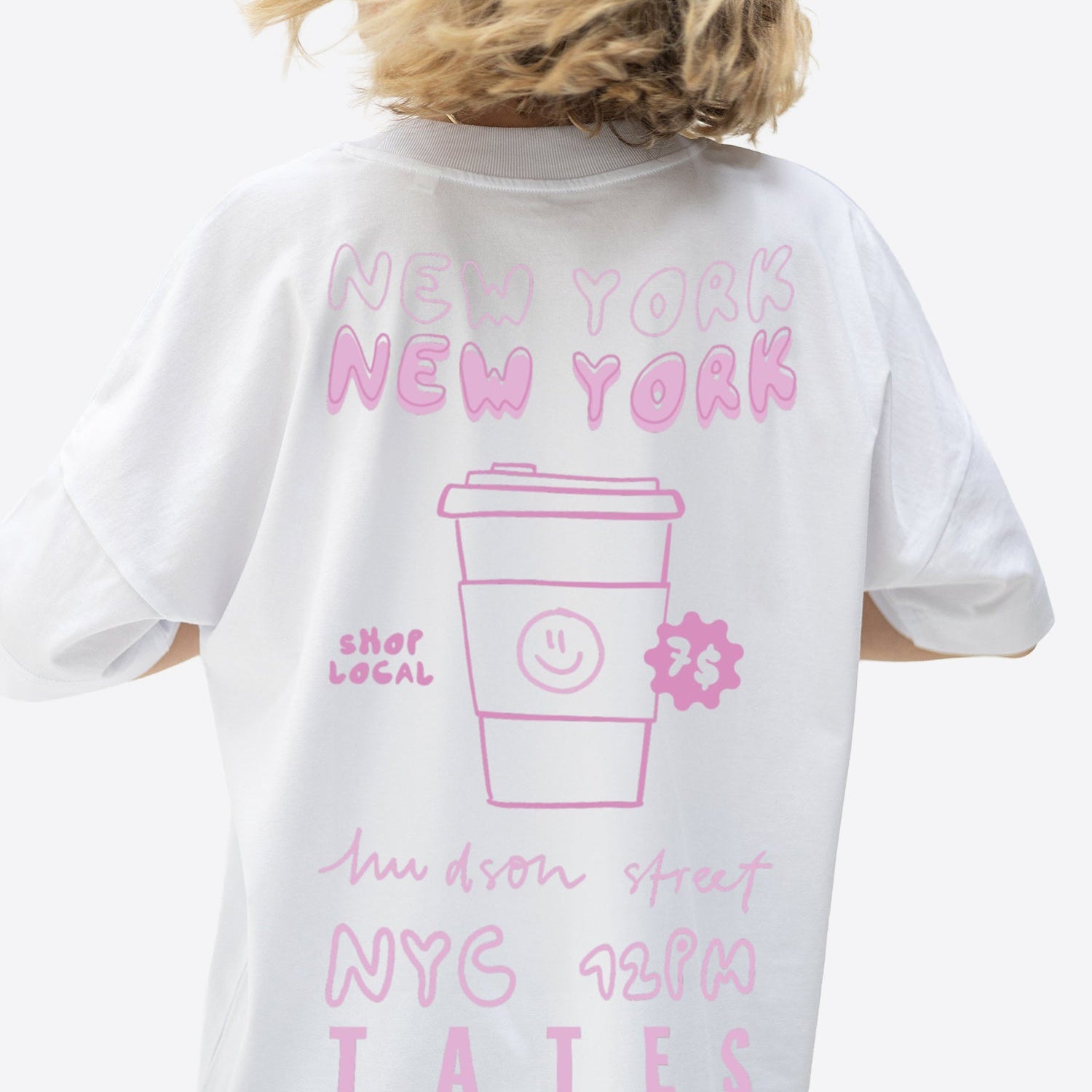 T-Shirt "NYC" – White