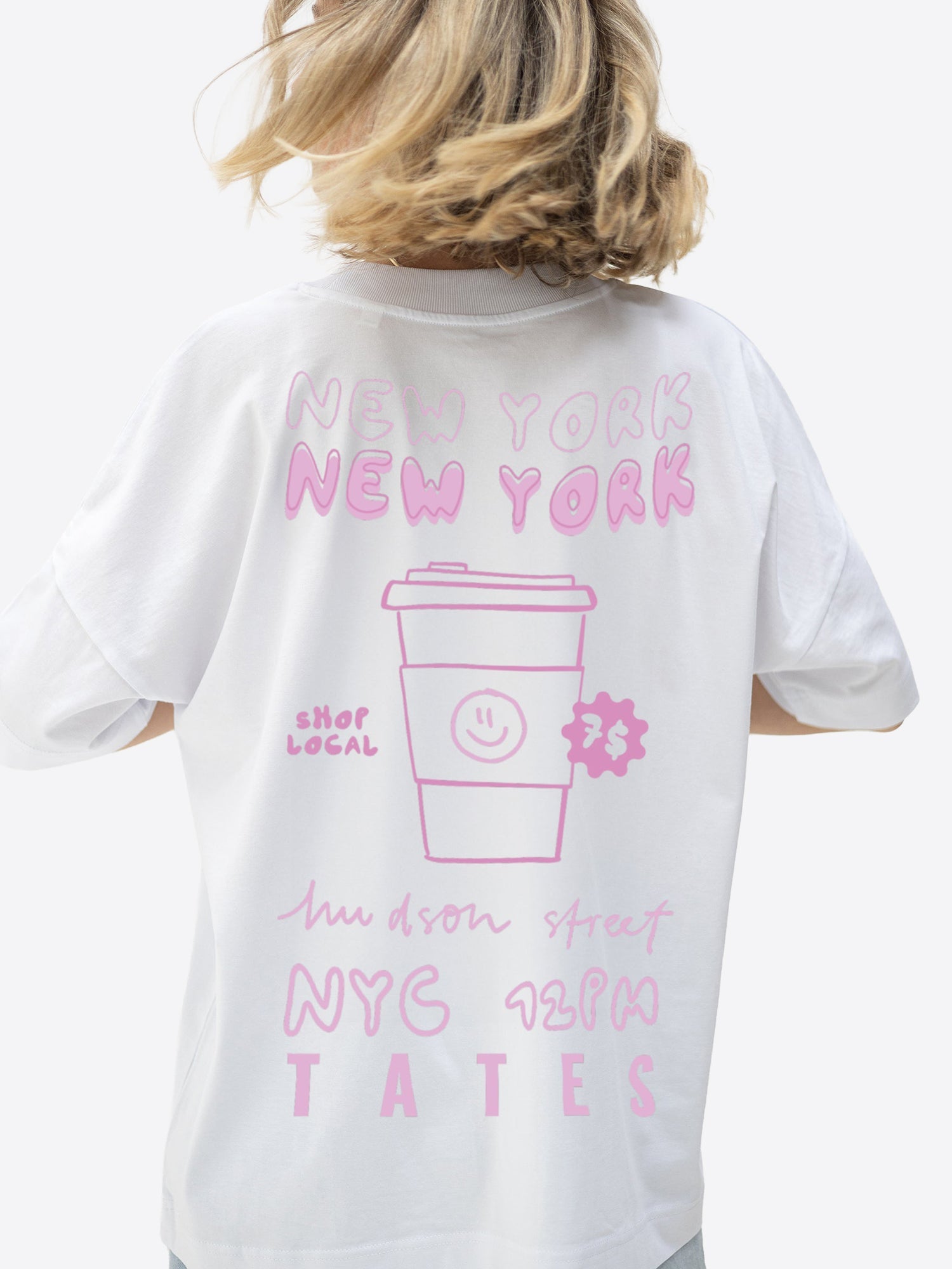 T-Shirt "NYC" – White