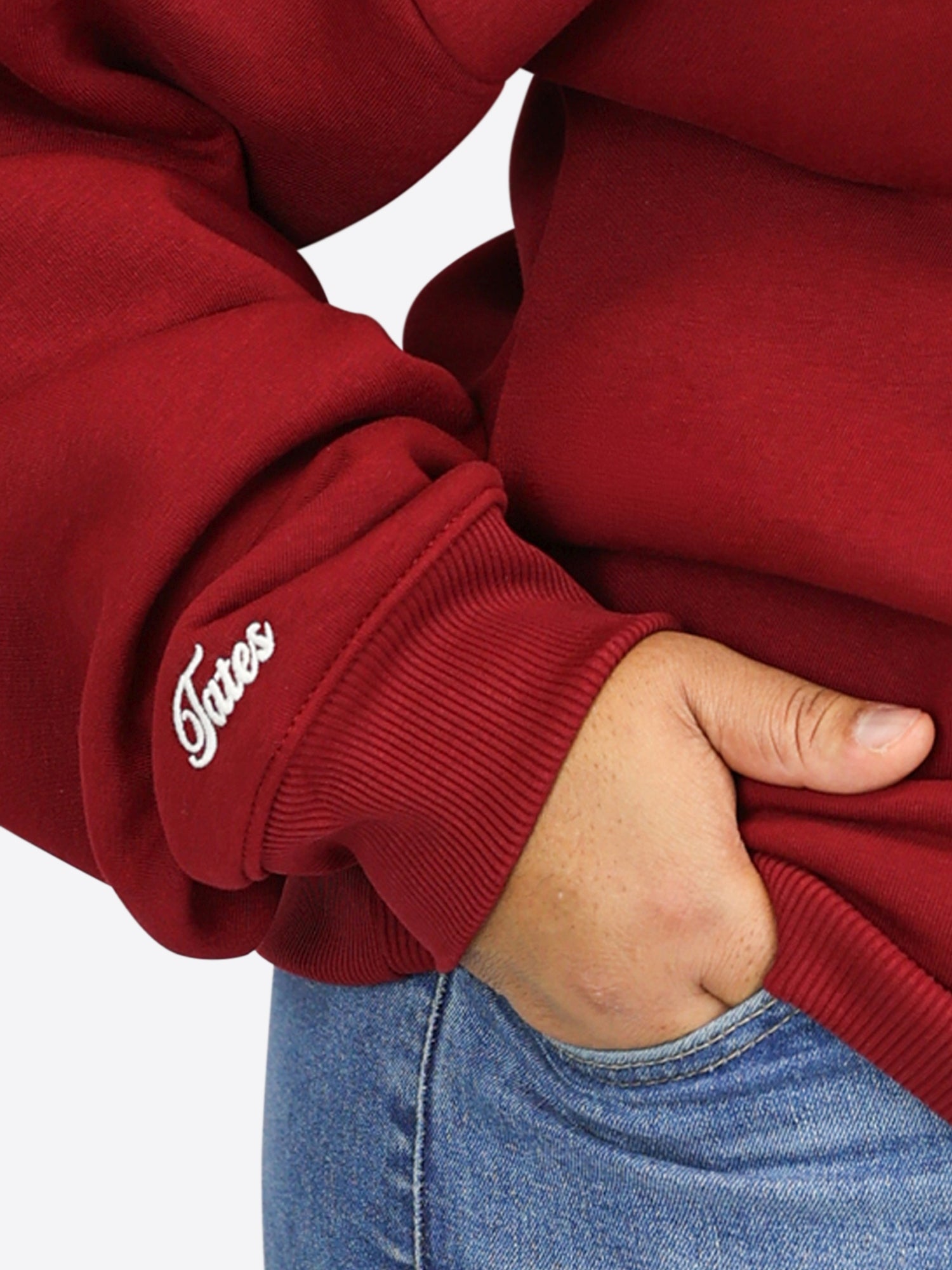 Regular Waistband Sweater – Cranberry