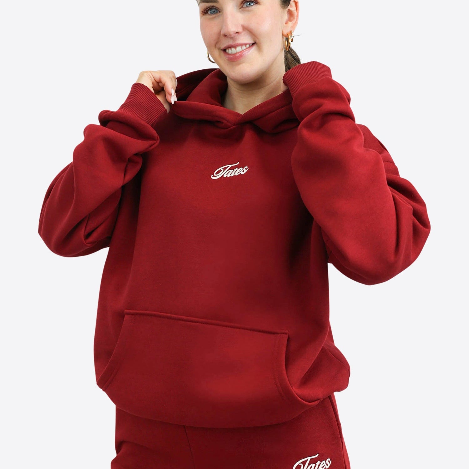 Regular Waistband Hoodie 2.0 – Cranberry