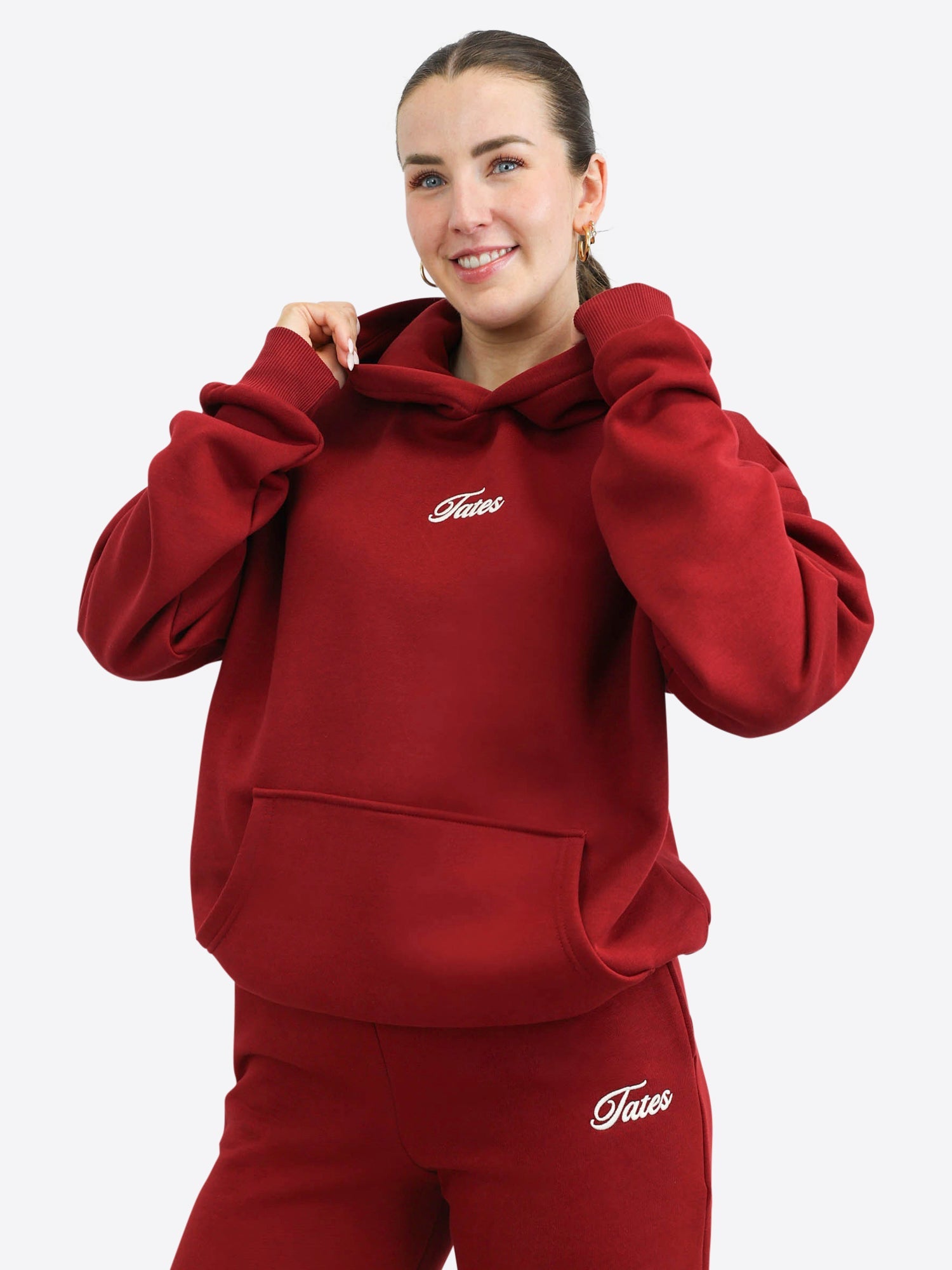 Regular Waistband Hoodie 2.0 – Cranberry