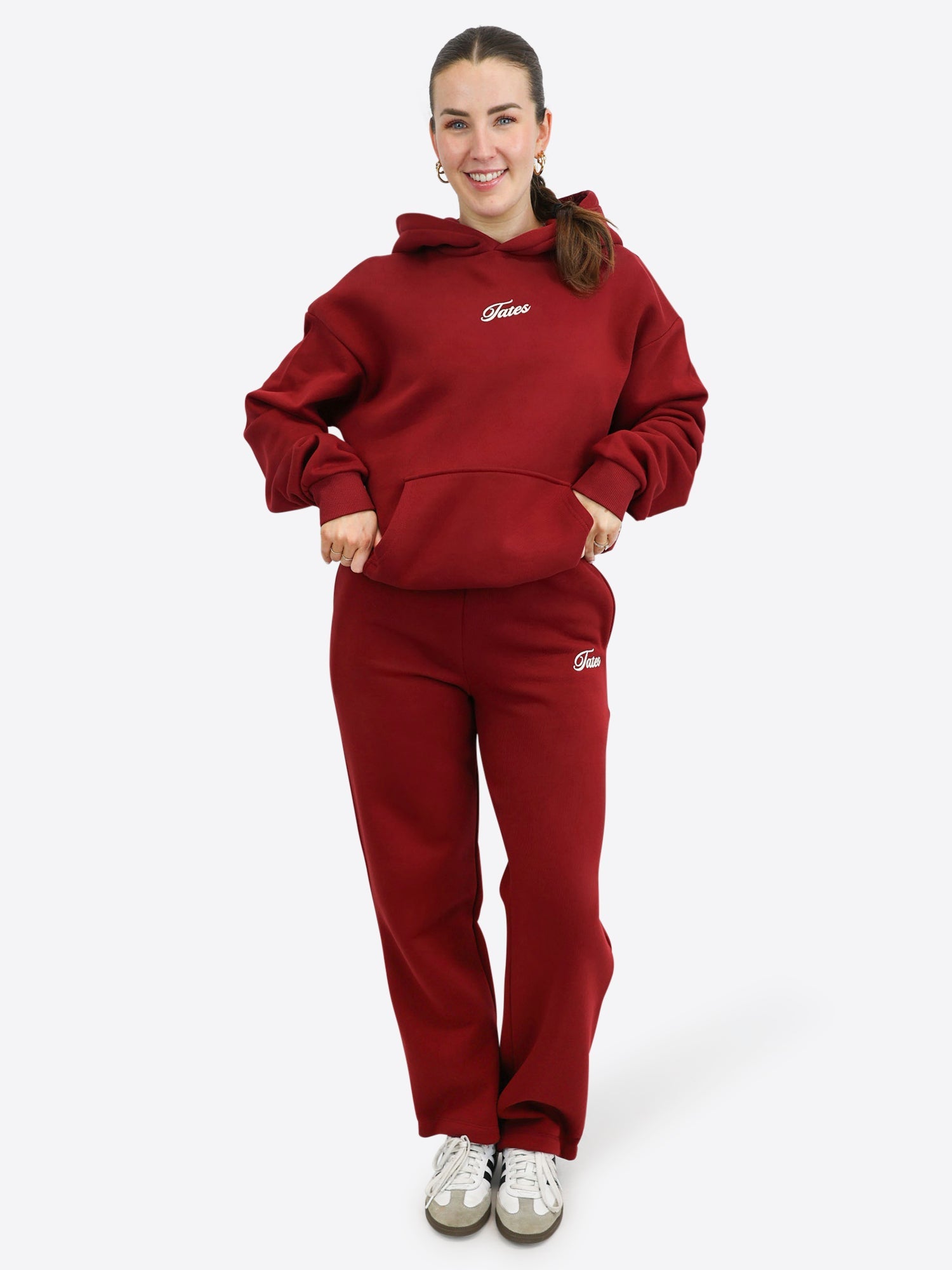 Regular Waistband Hoodie 2.0 – Cranberry