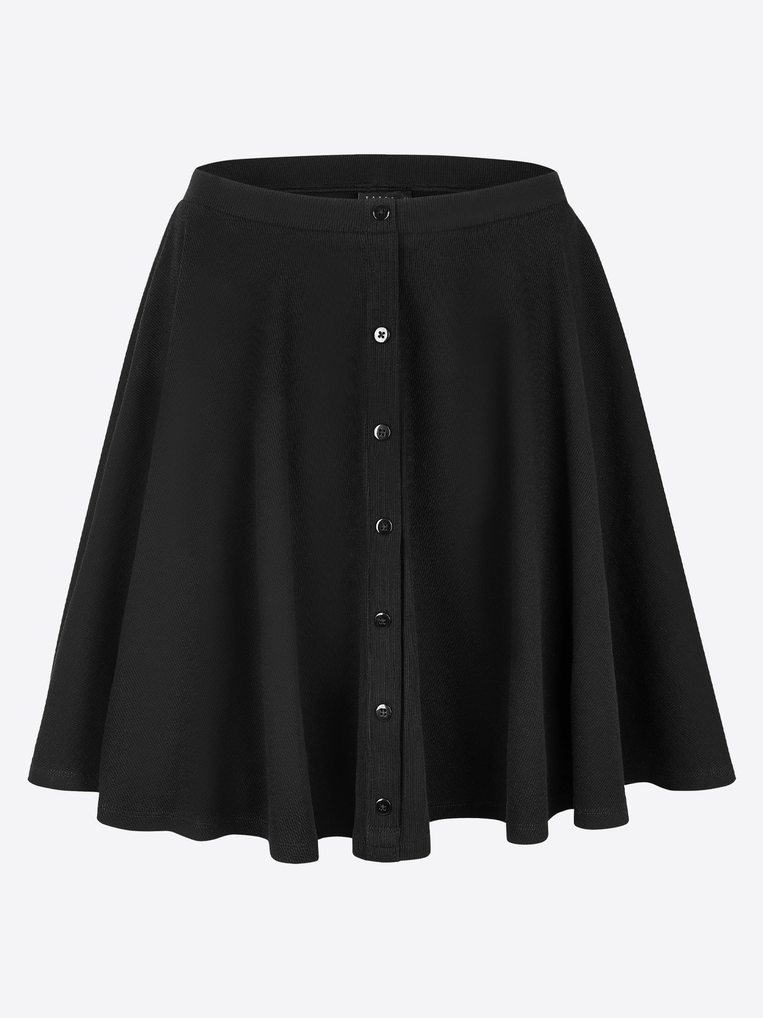 Classic Rib Skort mit Knopfleiste