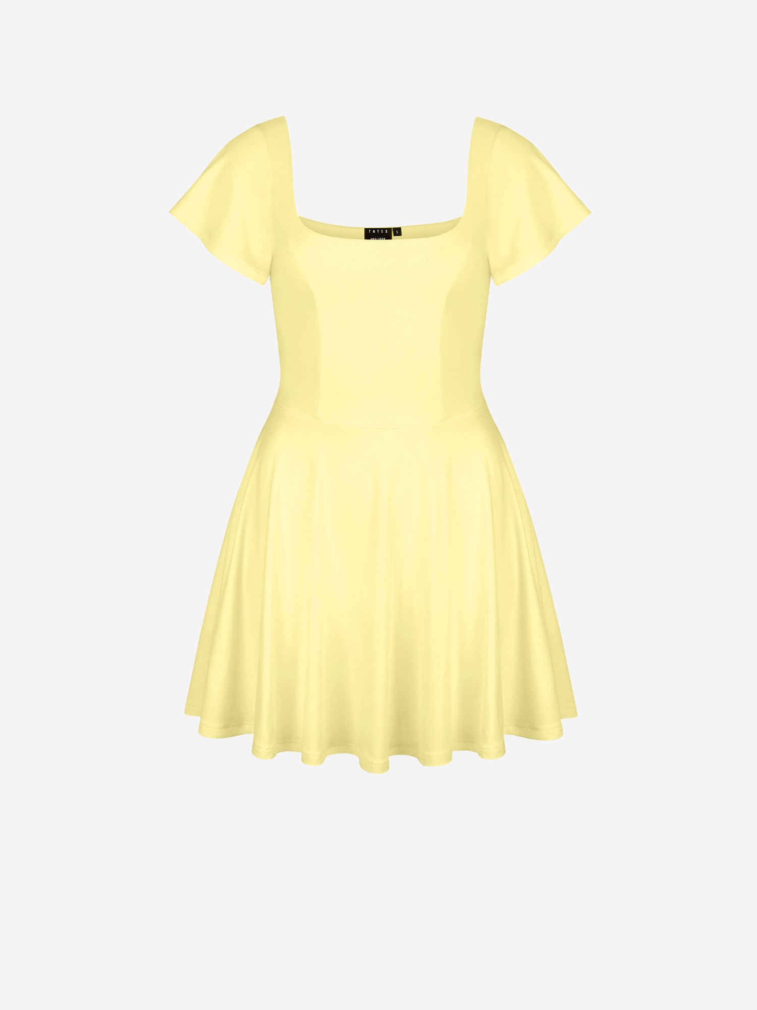 Short Skort Kleid Ivy - Pastellgelb