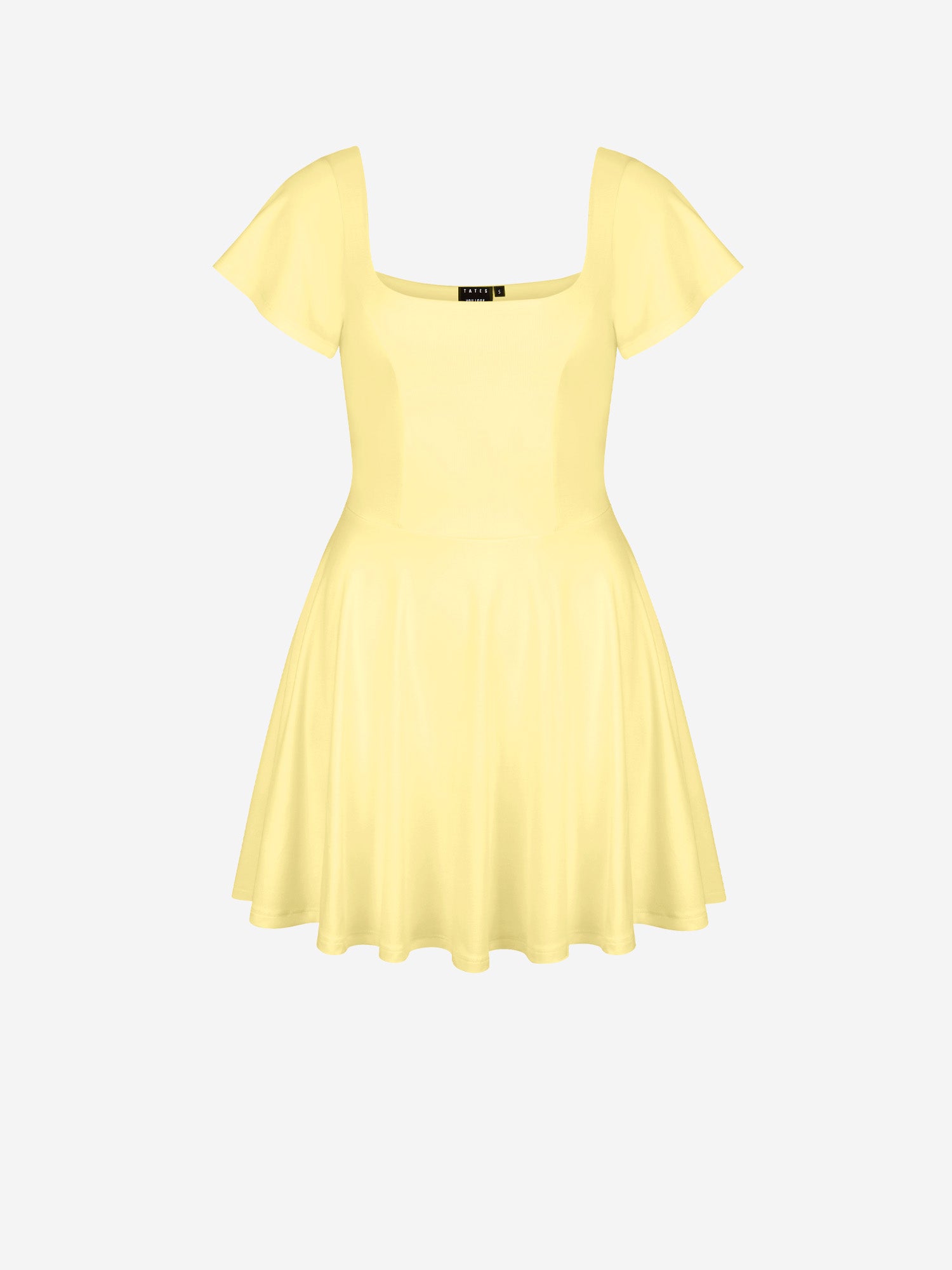 Short Skort Kleid Ivy - Pastellgelb