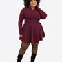 Mini Skort - Plum