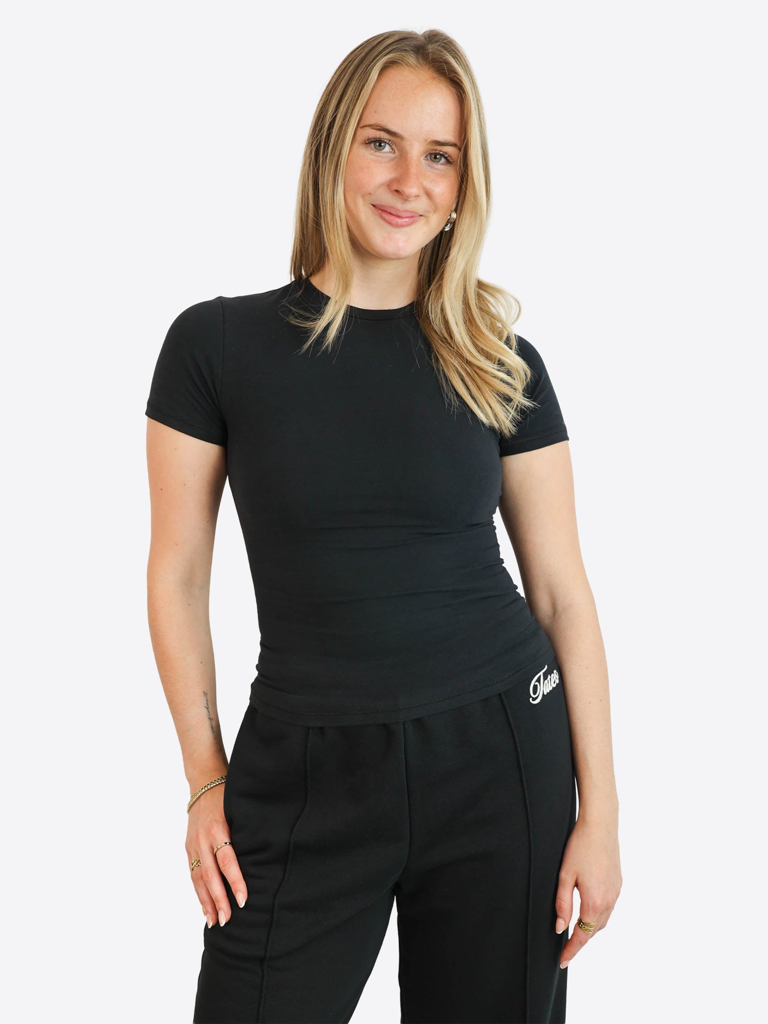 T-Shirt (Slim) – Schwarz