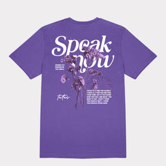 T-Shirt (Normal) mit "Speak now" Motiv