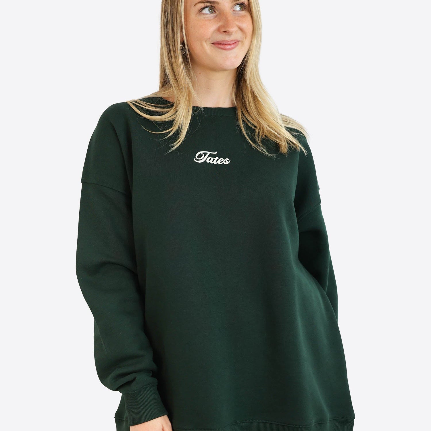 Original Wide Waistband Sweater 2.0 – Pine Green