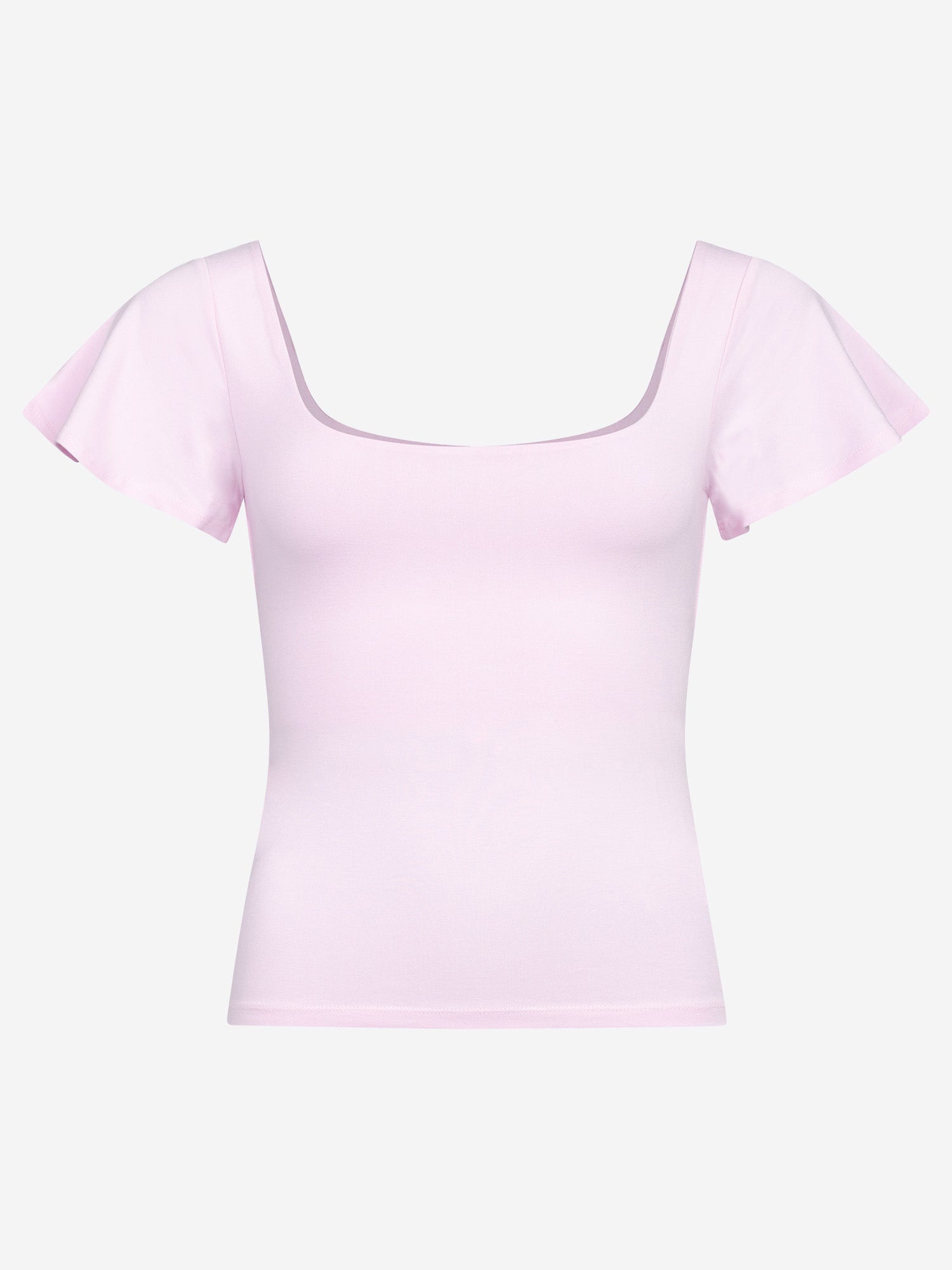 T-Shirt mit Flügelärmeln - Rosa