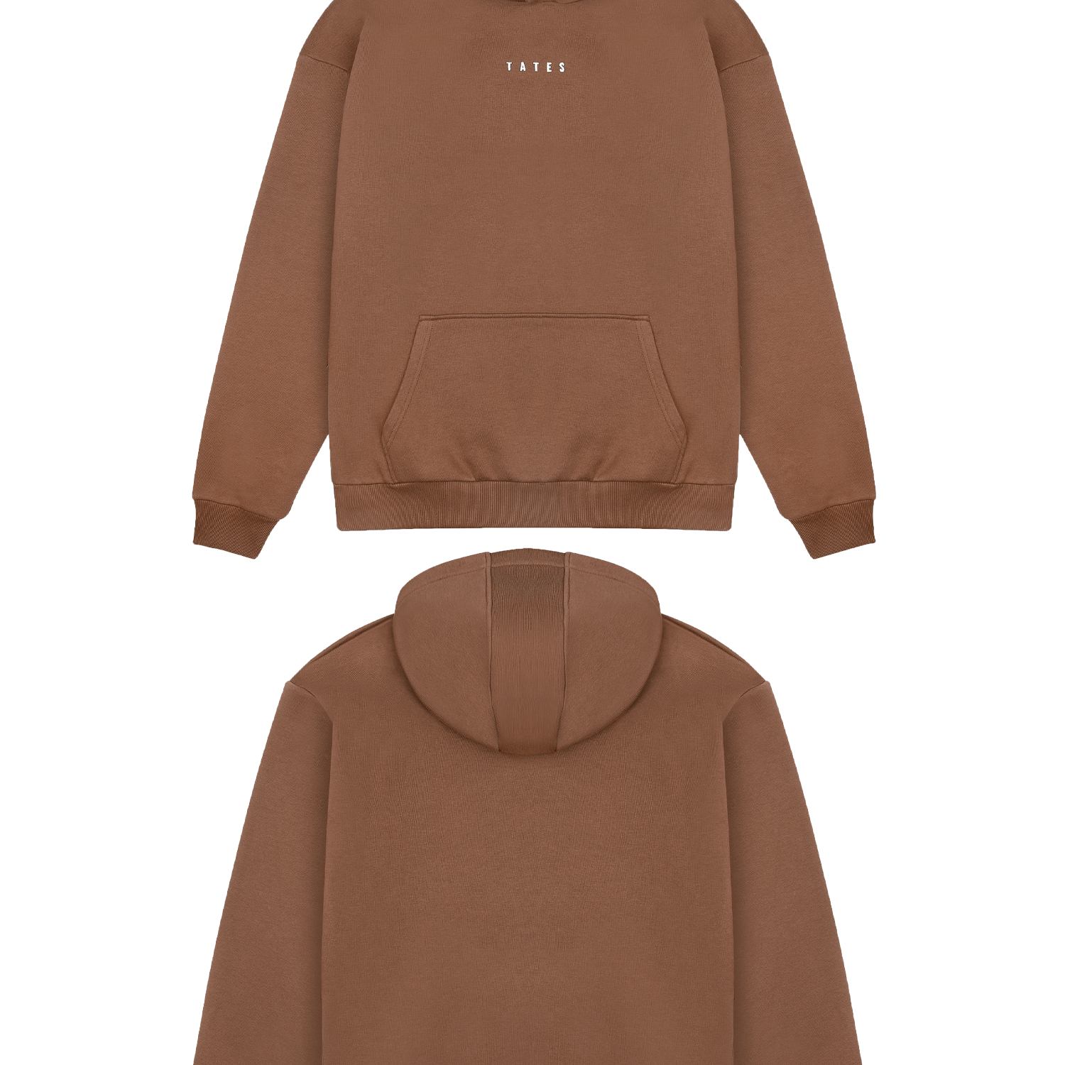 Basic (Build your own) Original Regular Waistband Hoodie – Chocolate