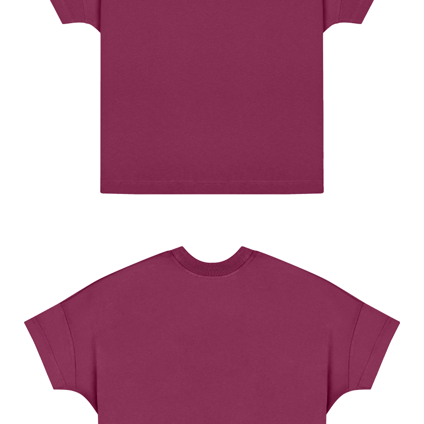 Basic (Build your own) Soft Touch T-Shirt – Berry