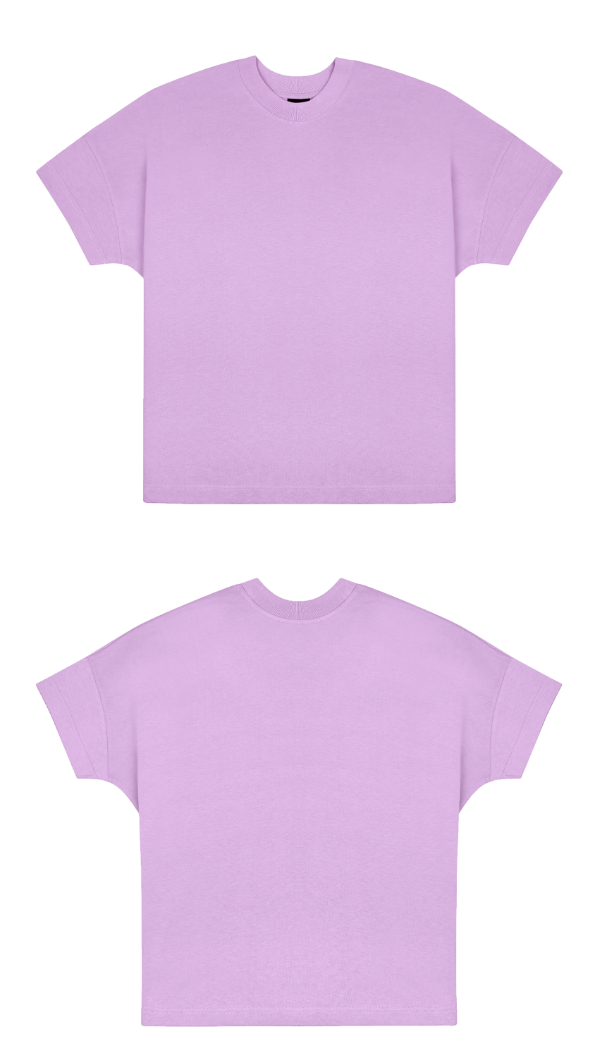 Basic (Build your own) Soft Touch T-Shirt – Lavender
