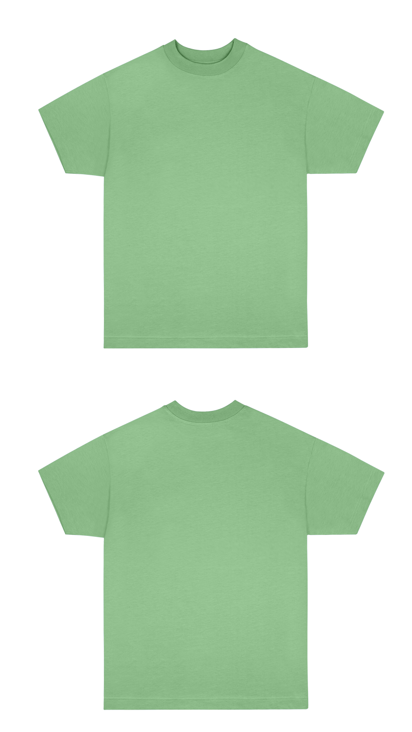 Basic (Build your own) Soft Touch T-Shirt 2.0 – Matcha
