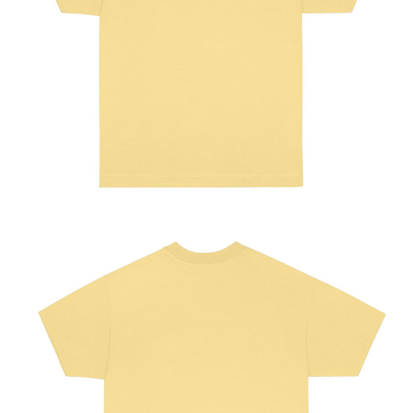 Basic (Build your own) Soft Touch T-Shirt 2.0 – Butter Yellow
