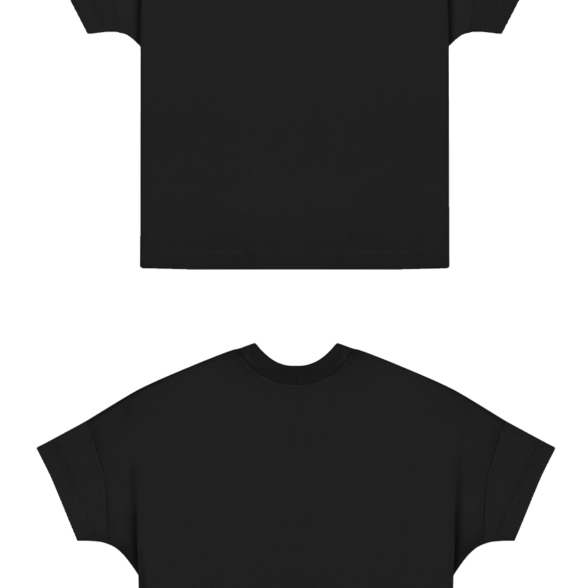 Basic (Build your own) Soft Touch T-Shirt – Schwarz