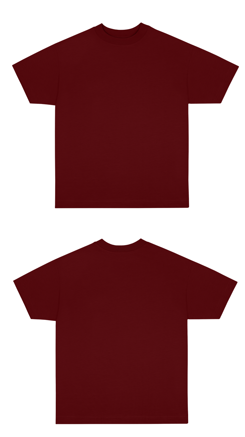 Basic (Build your own) Soft Touch T-Shirt 3.0 – Cranberry