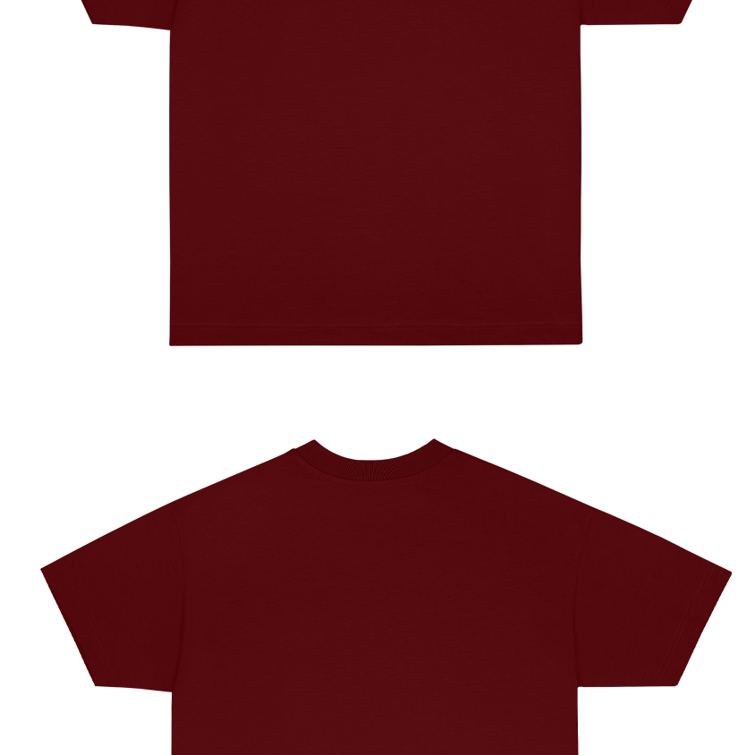 Basic (Build your own) Soft Touch T-Shirt 3.0 – Cranberry