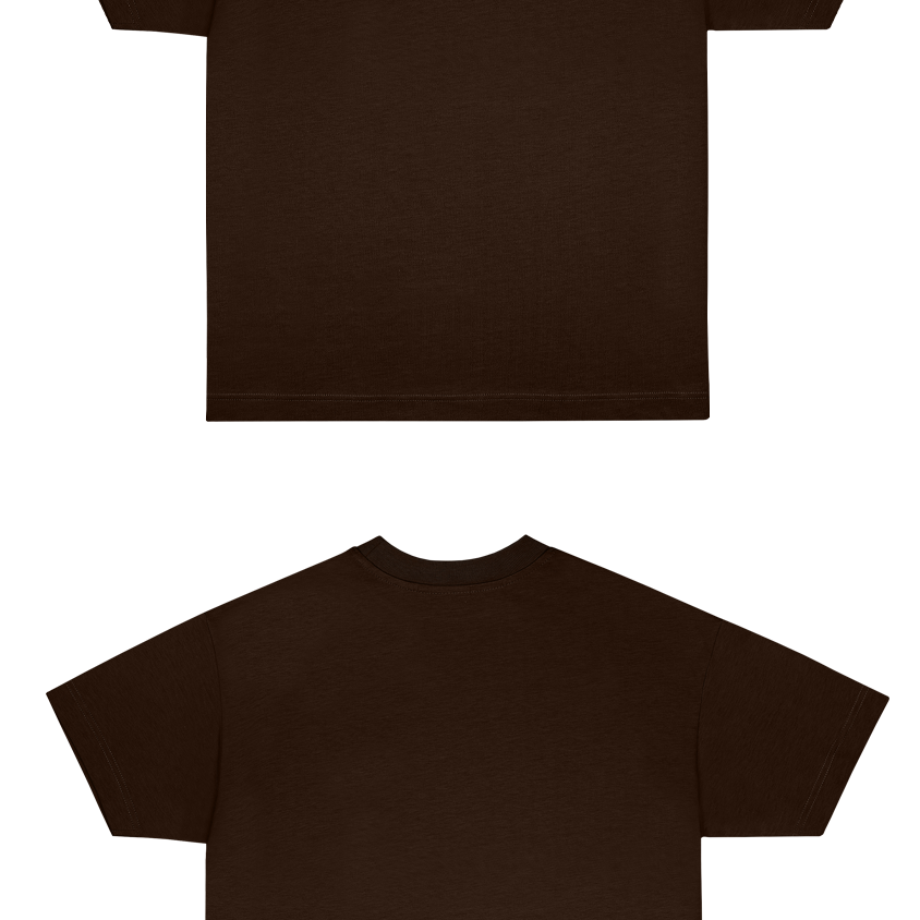 Basic (Build your own) Soft Touch T-Shirt 3.0 – Espresso
