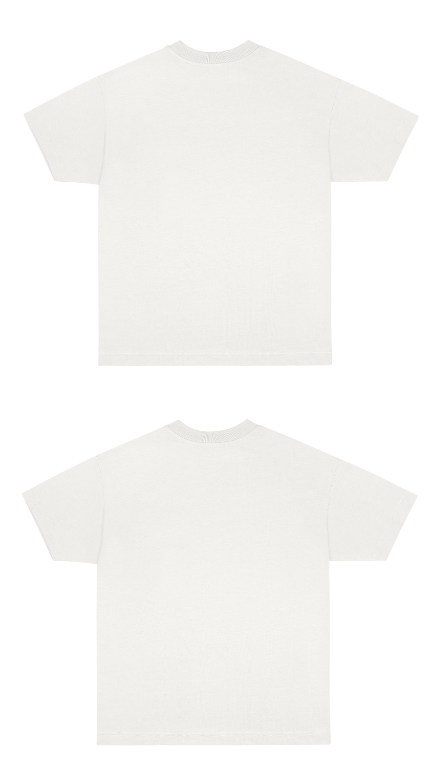 Basic (Build your own) Soft Touch T-Shirt 3.0 – Off white