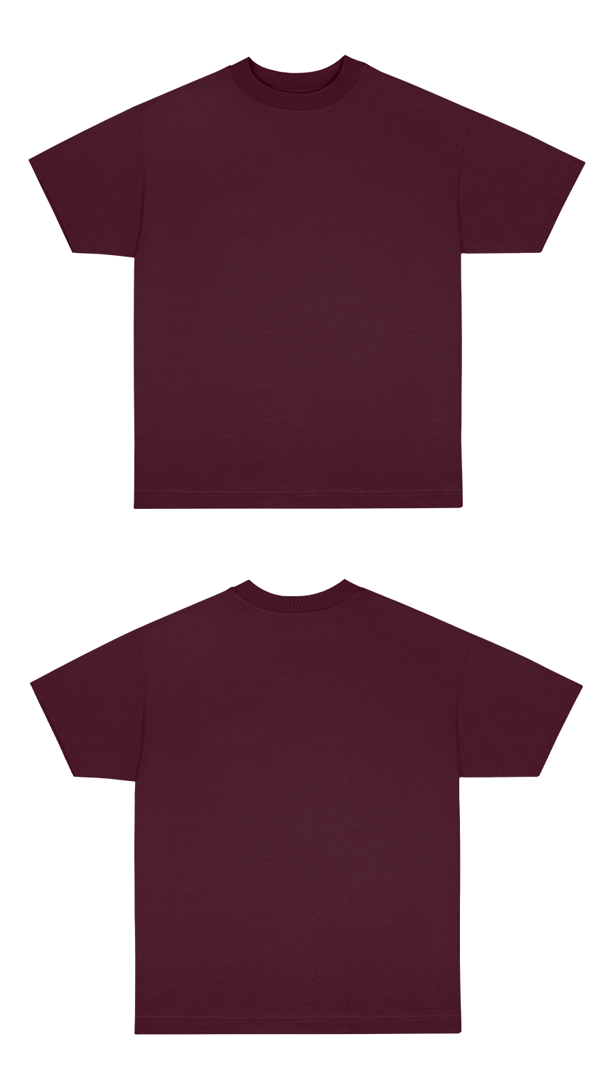 Basic (Build your own) Soft Touch T-Shirt 3.0 – Plum