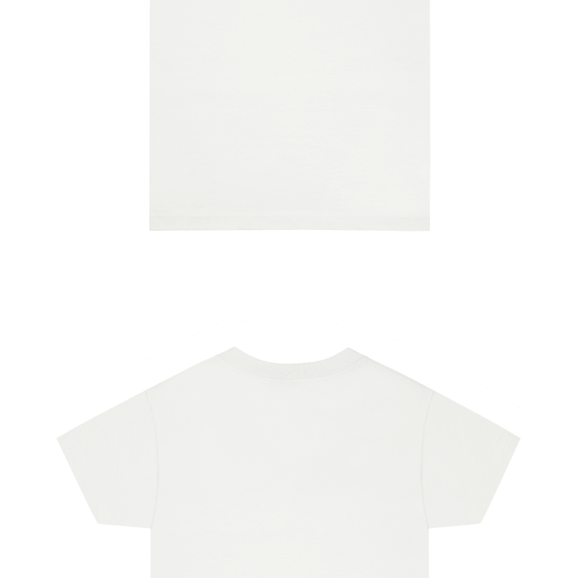 Basic (Build your own) V-Neck Soft Touch T-Shirt – Off white