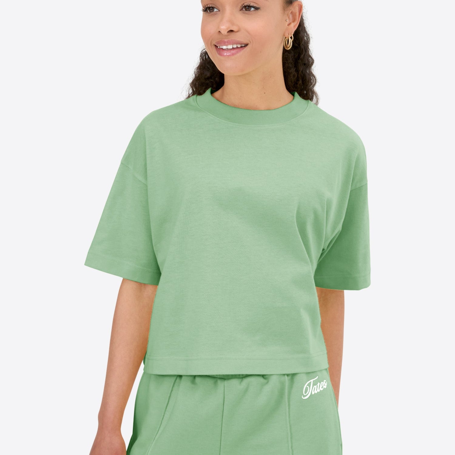 Crop Shirt – Matcha