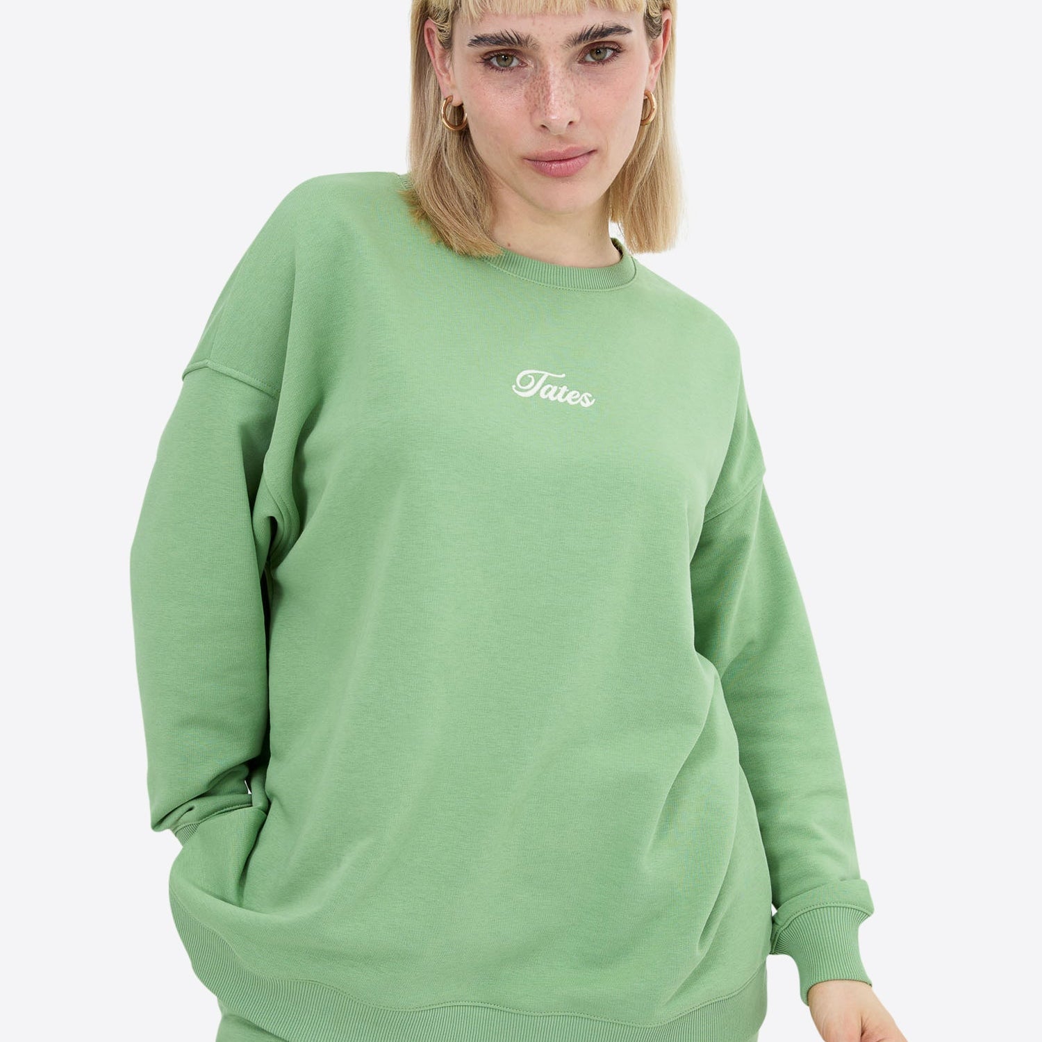 Original Light Wide Waistband Sweater – Matcha