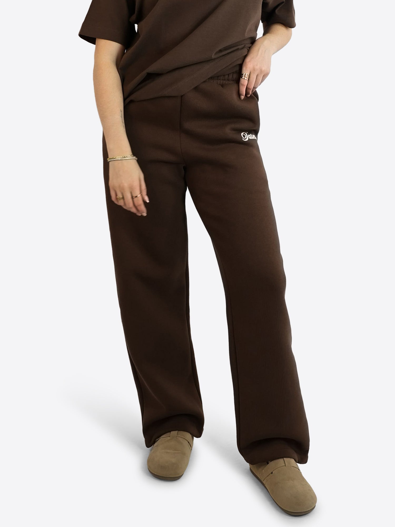 Verstellbare Jogginghose – Espresso