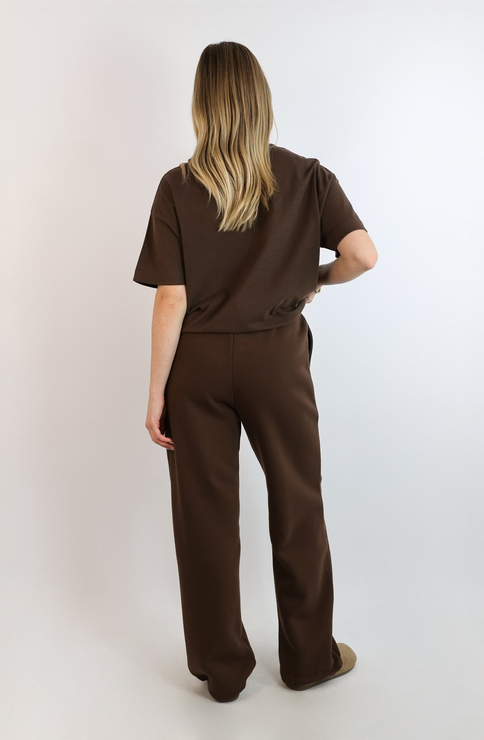 Verstellbare Jogginghose – Espresso