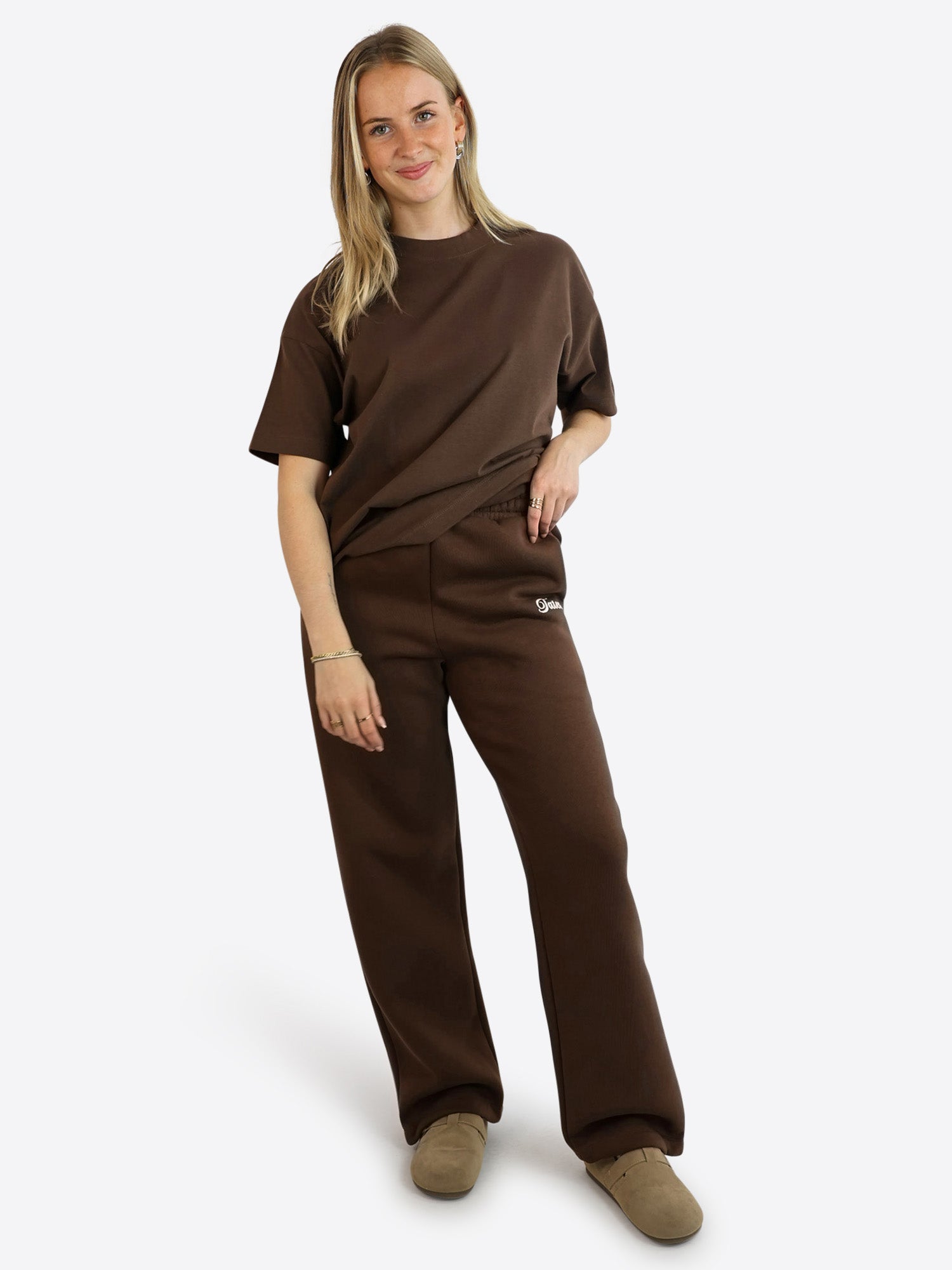 Verstellbare Jogginghose – Espresso