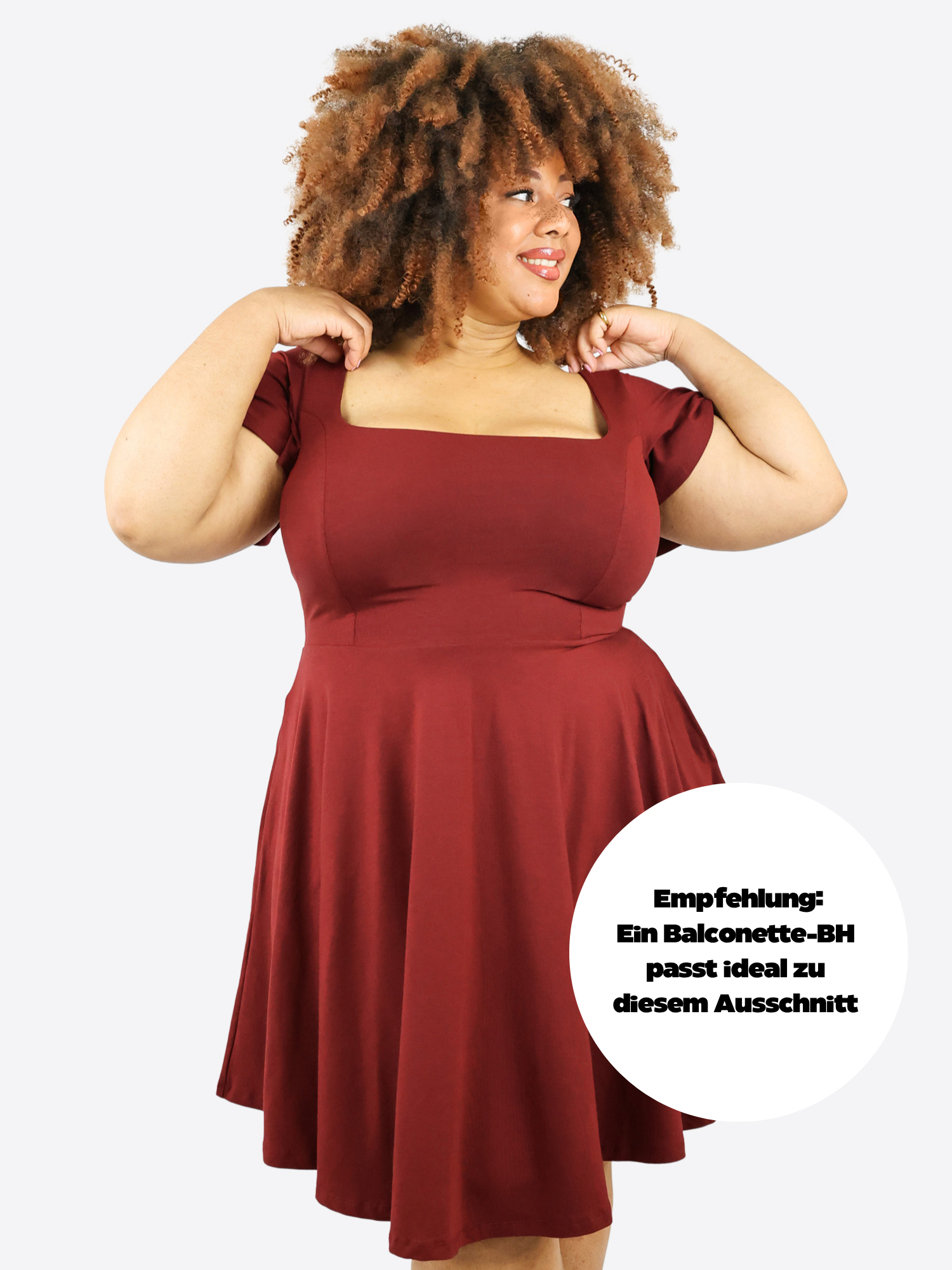 Classic Skort Kleid Ivy - Bordeaux