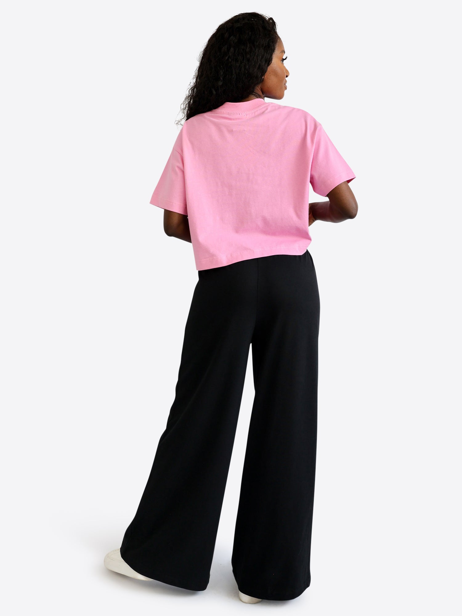 Crop Shirt – Bubble pink