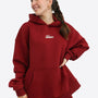 Wide Waistband Hoodie 2.0 – Cranberry
