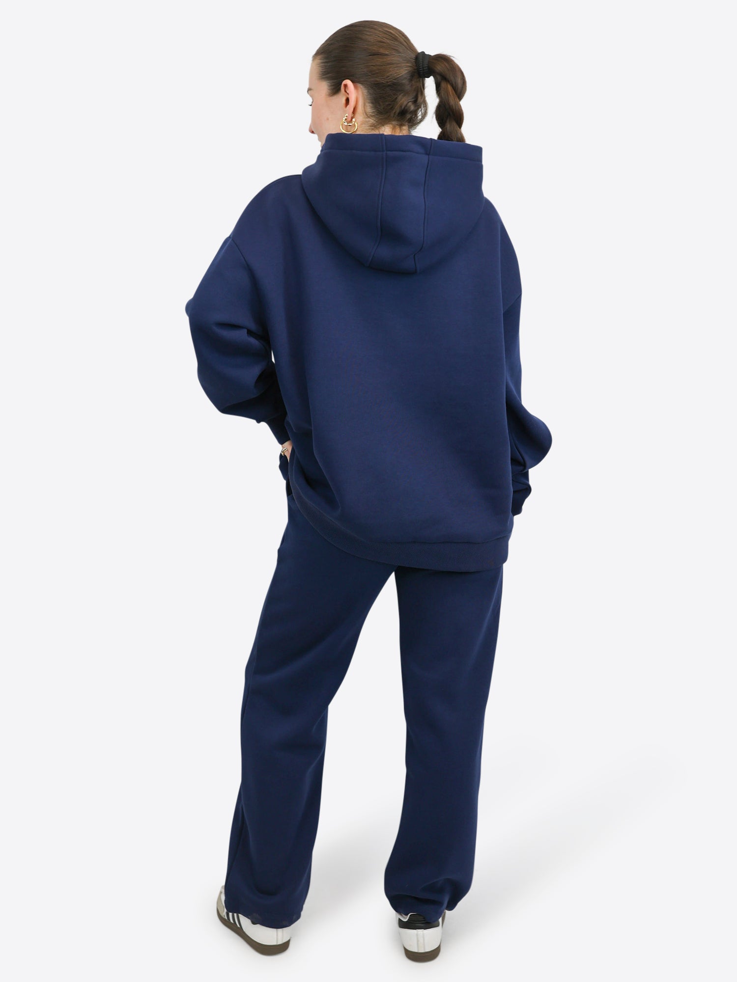 Original Wide Waistband Hoodie 2.0 – Midnight Blue