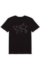 T-Shirt (Oversized) mit "Worldline" Motiv